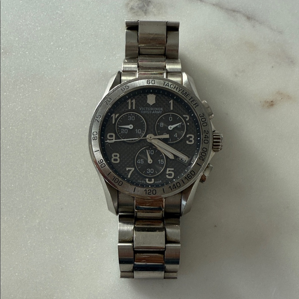 Victorinox Stainless Steel Chronograph Watch